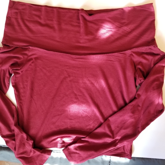 Long sleeve crop top - Picture 2 of 4